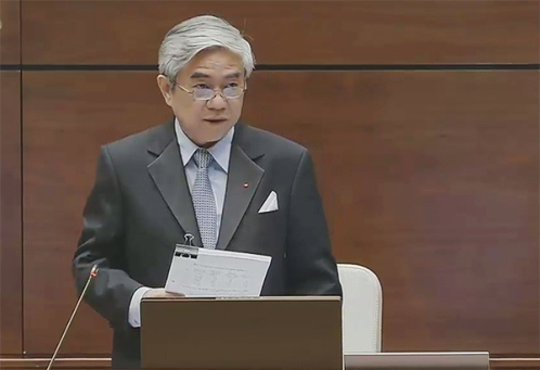 รัฐมนตรีวิทยาศาสตร์และเทคโนโลยีตอบกระทู้ถามในปัญหาการประยุกต์ใช้วิทยาศาสตร์เพื่อการผลิตเกษตร